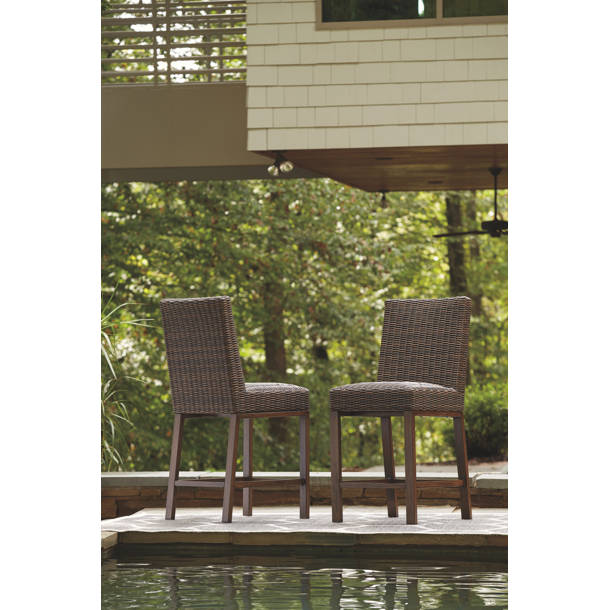 Highland Dunes Estill Swivel Wicker Outdoor Lounge Chair & Reviews Wayfair